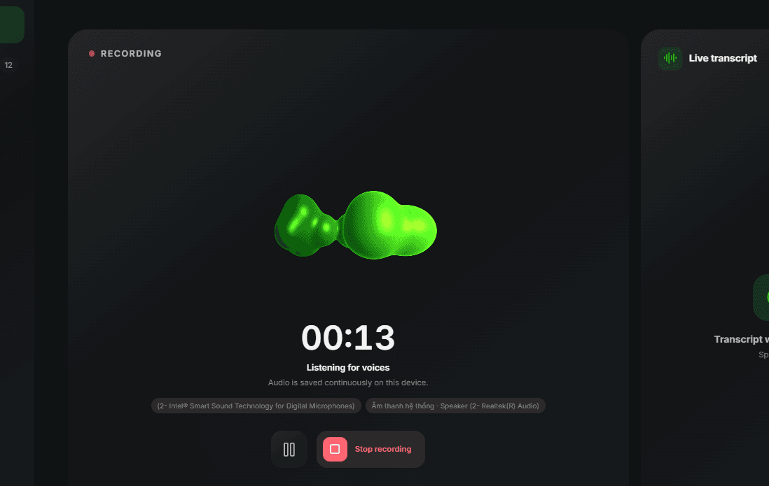 MeeTrack: Local-First Meeting Intelligence & Management screenshot 4